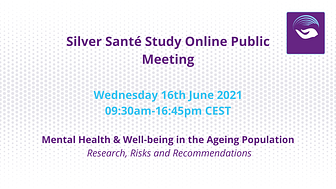 European researchers and experts discuss  Mental Health & Well-being in the Ageing Population