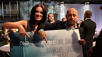Kaia Varjord vant Amanda og får gi bort 100 000 kr til sitt hjertebarn