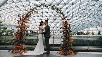 Bookings now open for unique wedding venues that offer exquisite views across Changi Airport!