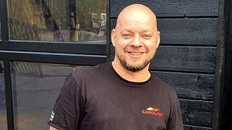 Mikael Munther, verkstadsansvarig på Carglass® Falun