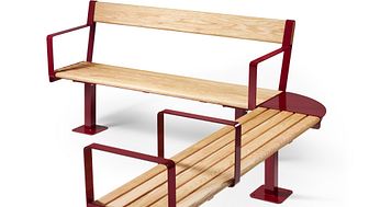 High bench, design Mats Aldén.