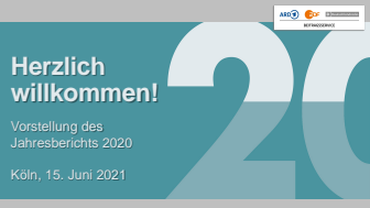Präsentation zum Jahresbericht 2020