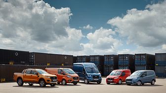 Ford styrker sin posisjon som Europas mest solgte nyttekjøretøymerke