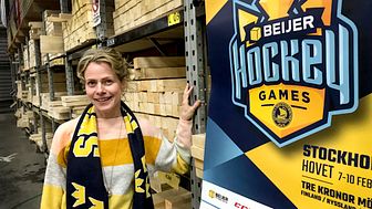 ​Beijer bygger ut Sveriges största hockeyturnering – skapar blågul vägg under Beijer Hockey Games