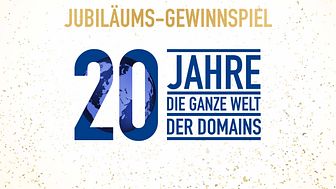 20 Jahre united-domains - Jubiläums-Gewinnspiel