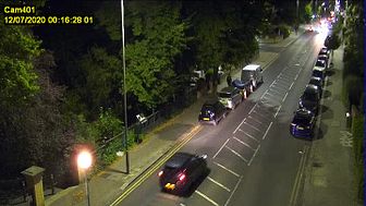 CCTV footage - entering park