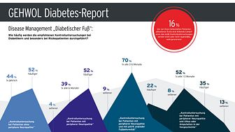 Disease Management „Diabetischer Fuß“: Was häufig werden die empfohlenen Kontrolluntersuchungen bei Diabetikern und besonders bei Risikopatienten durchgeführt?