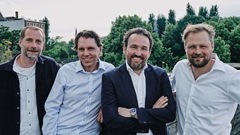 Geschäftsführung diffferent (v.l.): Dirk Jehmlich, Dr. Sascha Mahlke, Alexander Kiock, Jan Pechmann