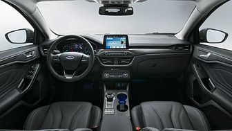 Ny Ford Focus Vignale interiør