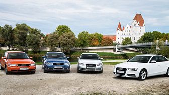 20 års produktion af Audi A4