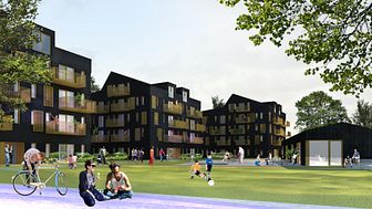 Hållbart fokus när Arkitema Architects ritar nya hus i Varberg