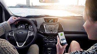 Europeiske Ford-sjåfører får nye apper inklusive TomTom og Hotels.com
