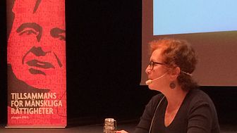 Victoria Ivleva talade på Palmedagen 2015
