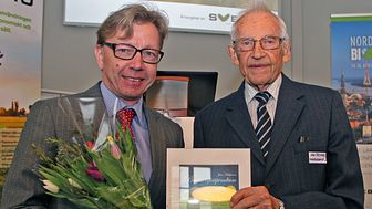 ​Patrik Marklund tilldelas Jan Häckners bioenergistipendium 2015