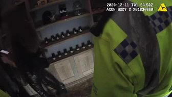 BWV footage of officers at Clip and Grind, Soho