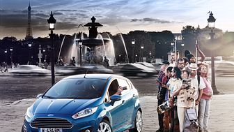 Ford lanserer ny Fiesta med unikt teknologiutstyr