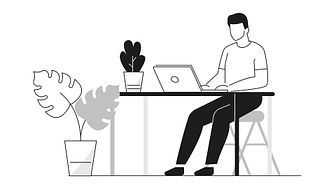 Tipps rund ums Homeoffice von ergonomischer Sitzhaltung bis Techniken für mehr Produktivität.