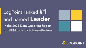 LogPoint is solidifying its position as a SIEM industry Leader in SoftwareReviews’ Data Quadrant Awards for 2021. Based on peer reviews by IT and security professionals, LogPoint ranks as #1 out of 16 vendors.