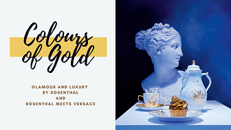 Colours of Gold: Glamour and luxury by Rosenthal and Rosenthal meets Versace