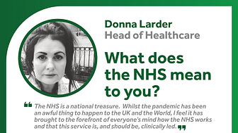 WHAT THE NHS MEANS TO FINEGREEN - DONNA LARDER