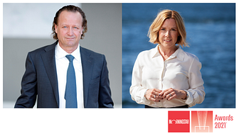 Jan Erik Saugestad, vd Storebrand Asset Management samt Åsa Wallenberg, vd SPP Fonder & Fondchef Storebrand Asset Management.