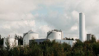 VafabMiljös biogasanläggning på Gryta i Västerås. Foto: Linda Eliasson