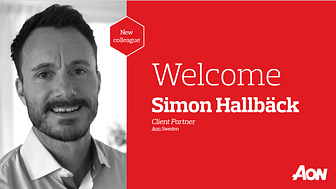Welcome Simon Hallbäck