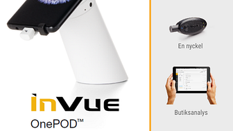 Varularmsplattform för surfplatta och smartphone - InVue OnePOD