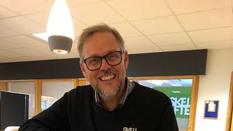 Bengt Ivansson, näringslivschef i Skellefteå kommun är glad över Svenskt Näringslivs utmärkelse "Årets klättrare i Västerbotten" 