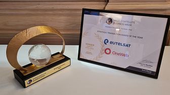 Eutelsat wins "Strategic Transaction of the Year” award for its investment in OneWeb