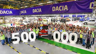 Der er fart på fabrikken i Mioveni. 500.000 Duster på kun 2 år. 
