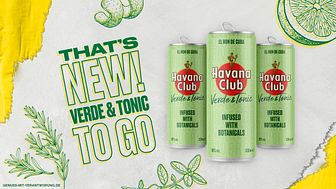 Frischer Premix: Havana Club Verde & Tonic 