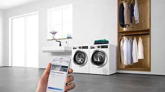 Smart rengörning av textilierna: Bosch Home Connect 2.0