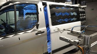 Ford utsätter nya Transit Custom för extrema temperaturer och 550 000 dörrstängningar