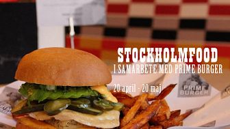 STOCKHOLMFOOD i samarbete med Prime Burger