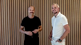Filip Sauer, CEO & Co-founder of Above together with Mattias Olofsson, CEO of ARC