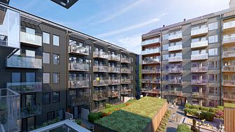 Riksbyggen byggstartar 55 lägenheter i Mölndals innerstad