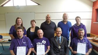 Stroke volunteers praised by Deputy Mayor