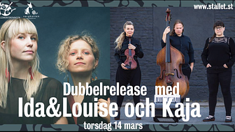 Sångworkshop och releasekonsert Ida & Louise och Kaja - 14 mars på Stallet 