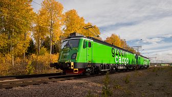 Green Cargos nya sexaxliga Transmontanalok som kan dra längre och tyngre tåg. Foto: Pär Johan Wedell