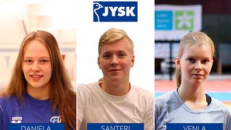 JYSK jakoi perinteiset JYSK-stipendit kolmelle lahjakkaalle ja unelmiaan tavoittelevalle nuorelle paraurheilijalle.