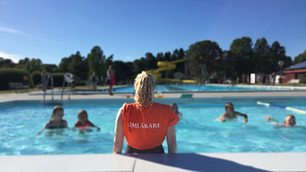 Simskola på Hälleviksbadet ställs in. Foto: Sölvesborgs kommun