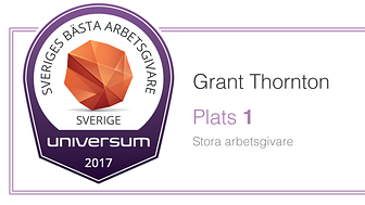 Grant Thornton - Sveriges Bästa Arbetsgivare 2017