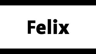 Wir machen weiter, Felix!