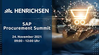 Online-Seminar der HENRICHSEN AG über Digitalisierung für den Einkauf in SAP. Bild. HAG