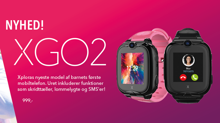 Xplora lancerer helt ny model i Danmark - XGO2
