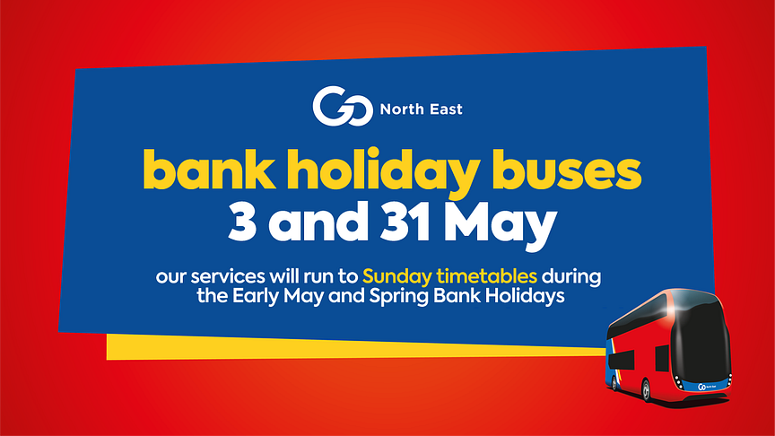 May Bank Holidays – 3 and 31 May