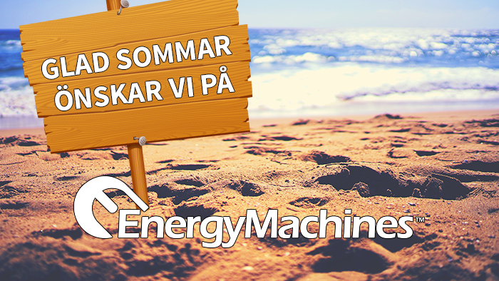 Vi på Energy Machines önskar alla en glad och energirik sommar!