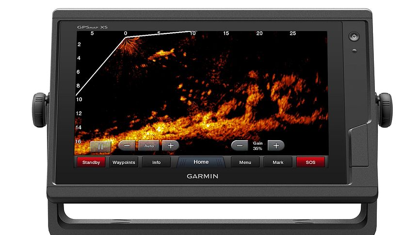 Das Panoptix LiveScope von Garmin liefert fotorealistische Echtzeitbilder mit einer Reichweite von bis zu 60 Metern. 