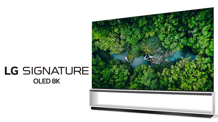 LG visar upp nya tv-modeller med äkta 8K och nästa generations AI-processor under CES 2020